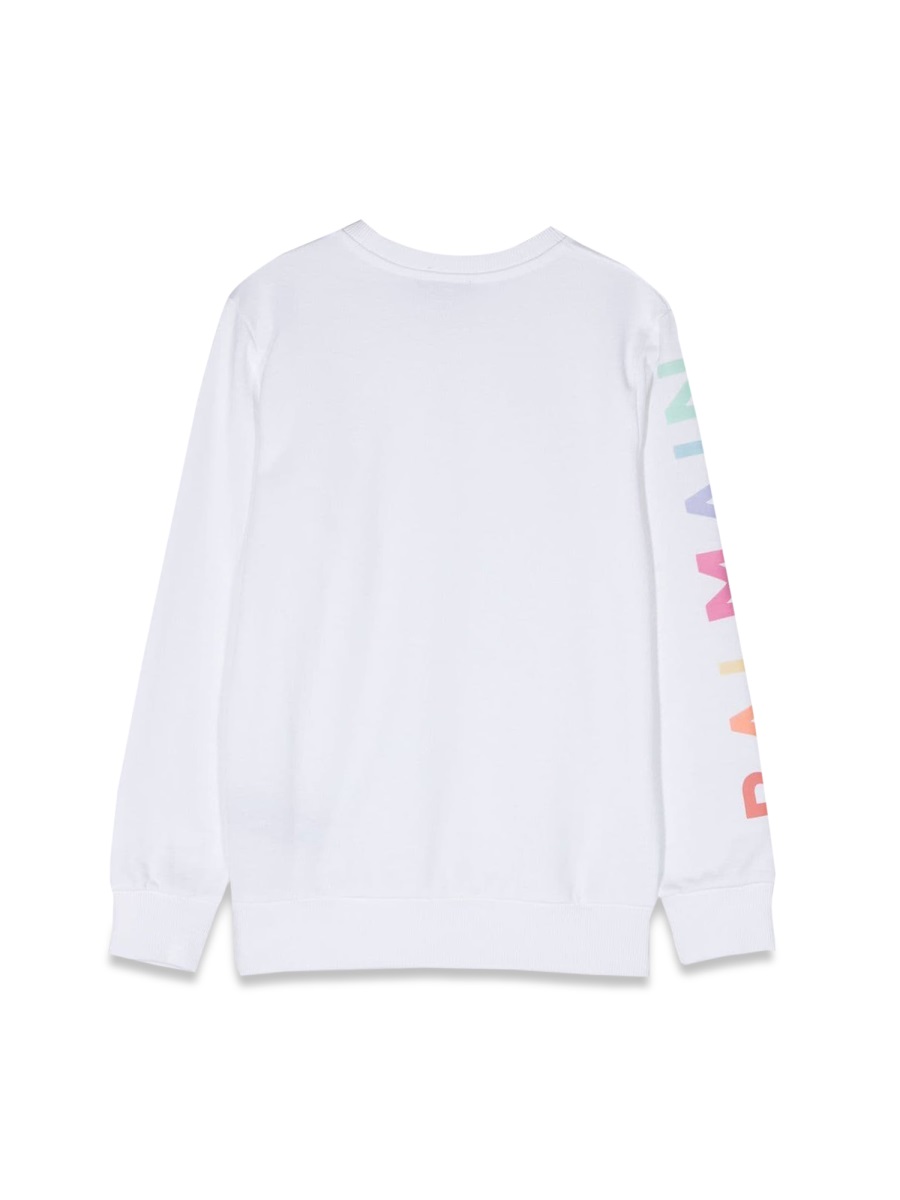sweatshirt crewneck logo on sleeve BS4P00KZ0001100 (Balmain / スウェット・フーディー ) | Balmain (バルマン)(1)
