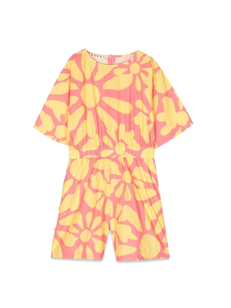 mc jumpsuit and patterned shorts M00679KM00NS0M335 (Marni / ワンピース・ドレス・オールインワン ) | Marni (マルニ)