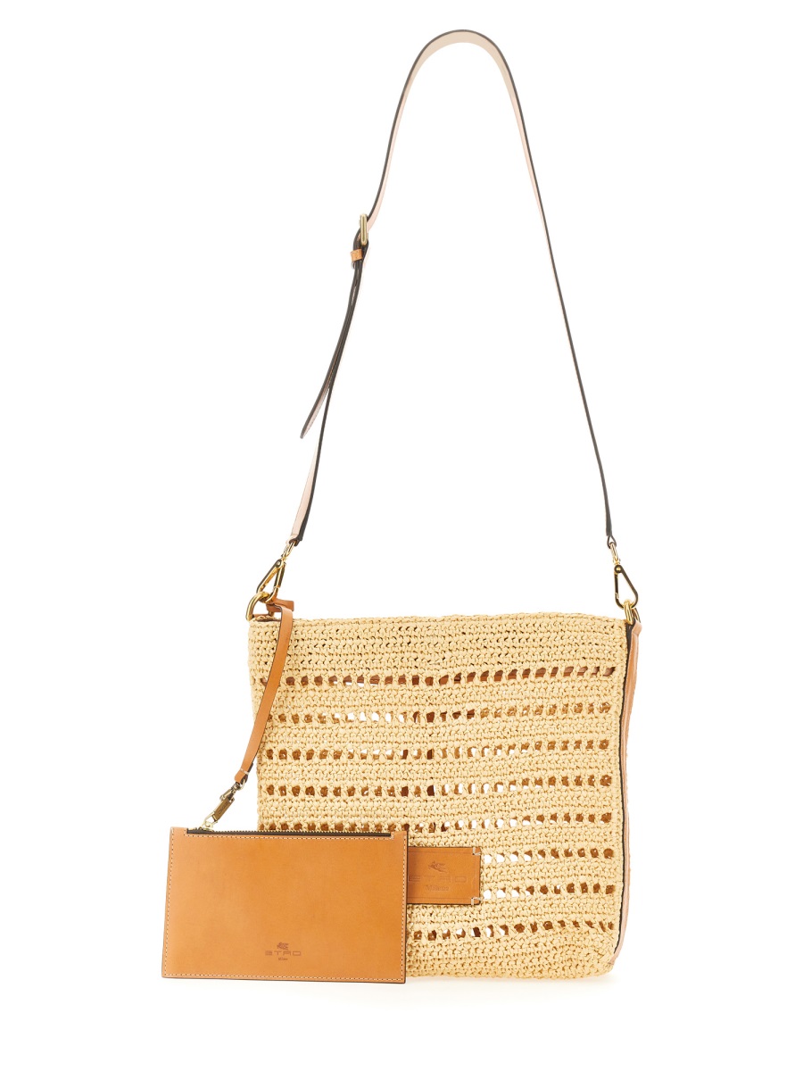 PERFORATED RAFFIA SHOULDER BAG 1P01090240800 (ETRO / ハンドバッグ・ショルダーバッグ ) | ETRO (エトロ)(2)