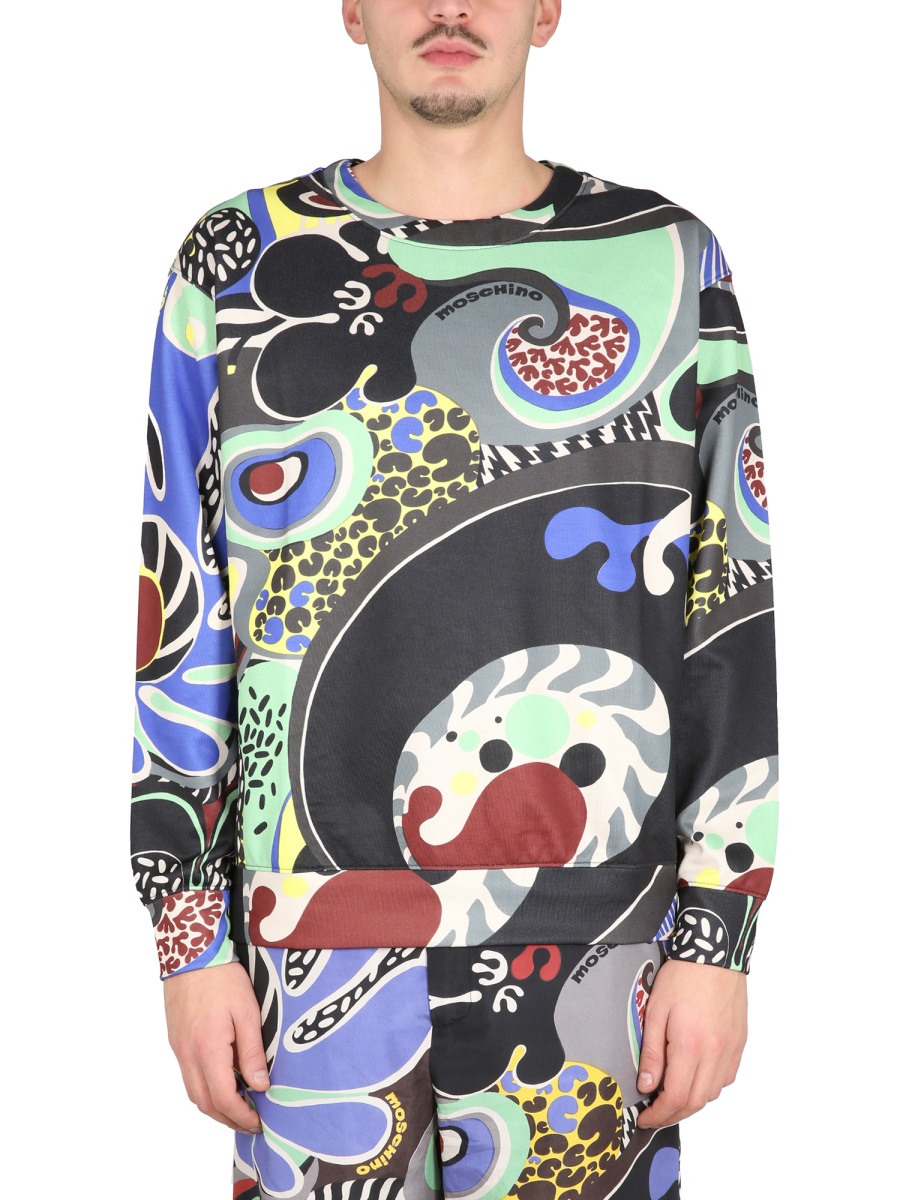 PSYCHEDELIC PRINT SWEATSHIRT 171620301555 (MOSCHINO / スウェット・フーディー ) | MOSCHINO (モスキーノ)