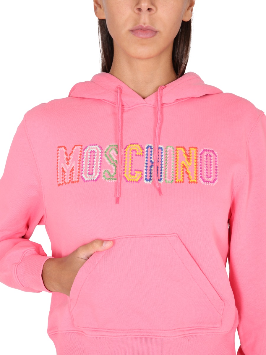 LOGO CROCHET SWEATSHIRT 170105282205 (MOSCHINO / スウェット・フーディー ) | MOSCHINO (モスキーノ)(3)