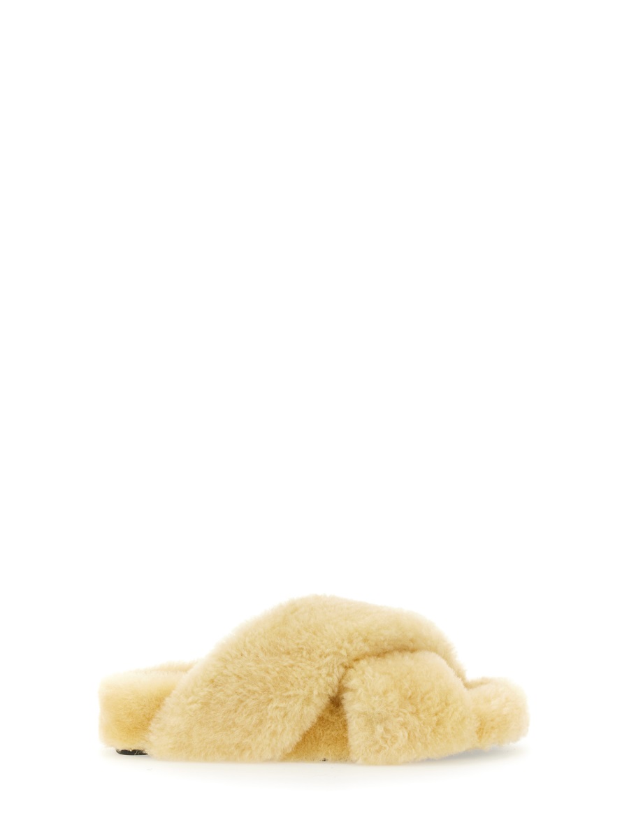 SHEARLING SANDAL J15WP0043P5218740 (Jil Sander / サンダル ) | Jil Sander (ジルサンダー)