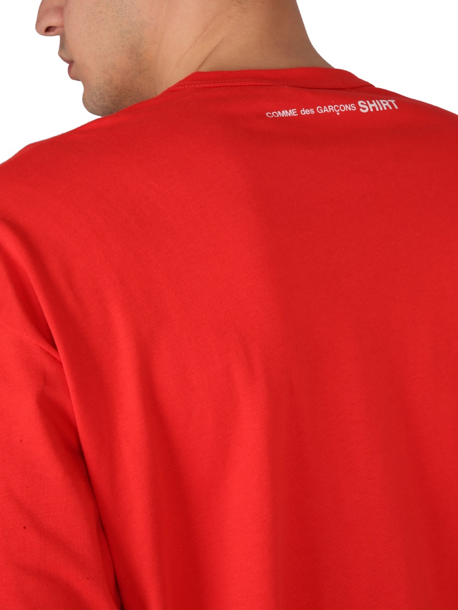 T-SHIRT WITH LOGO FKT0153 (Comme Des Garçons SHIRT / Tシャツ・カットソー ) | Comme Des Garçons SHIRT (コムデギャルソン シャツ)(3)