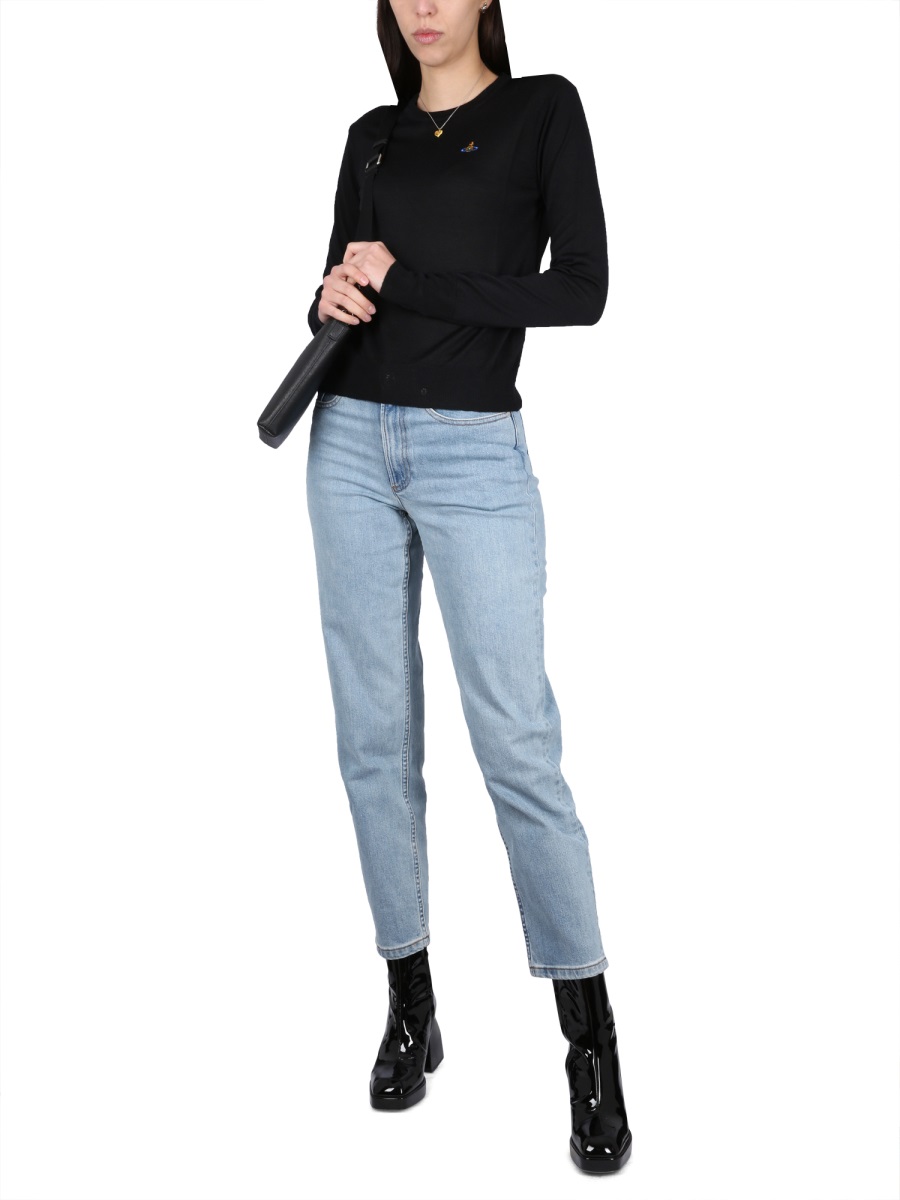 JERSEY WITH ORB EMBROIDERY 1803001YY000QN401 (Vivienne Westwood / ニット・セーター・カーディガン ) | Vivienne Westwood (ヴィヴィアン・ウェストウッド)(1)