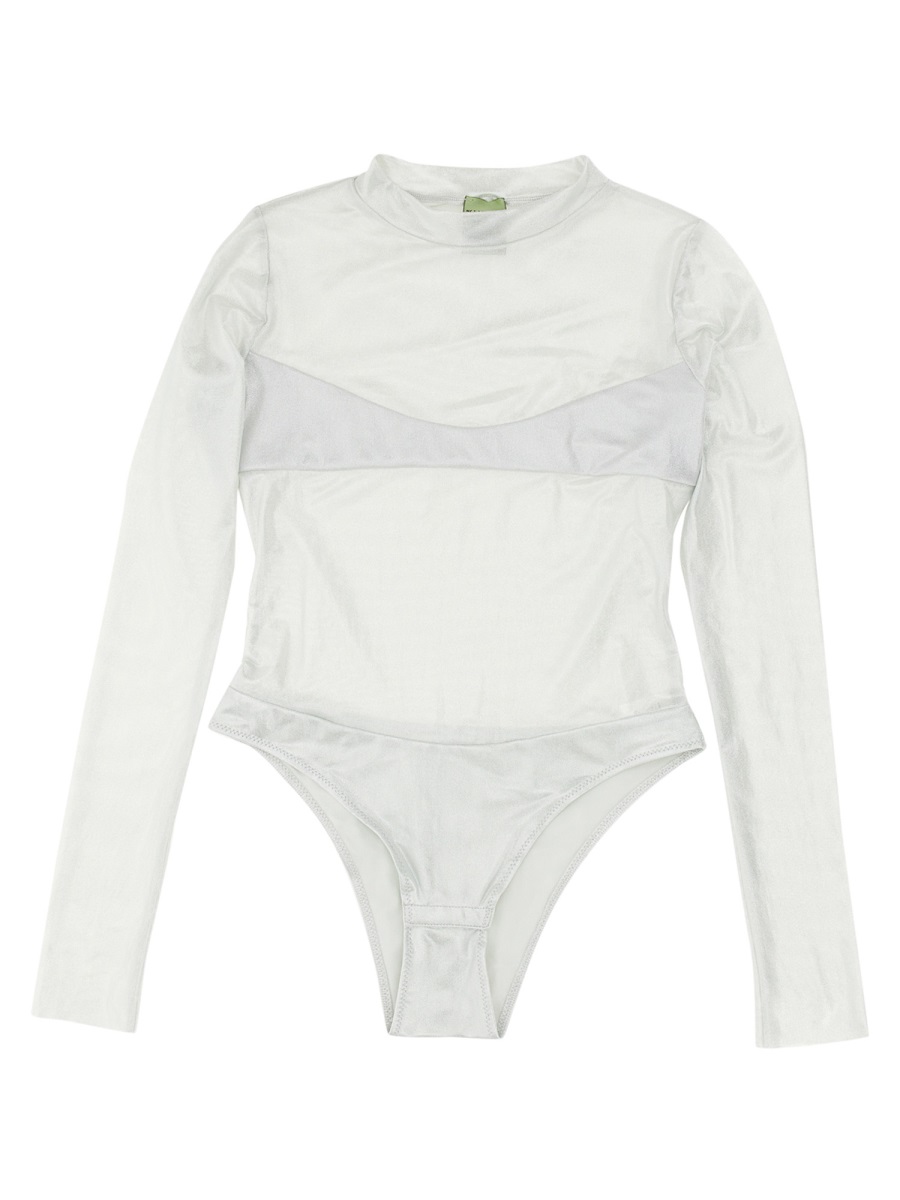 BODY TULLE NATBO001ARGENTO (Not After Ten / ボディスーツ ) | Not After Ten (ノットアフターテン)(2)