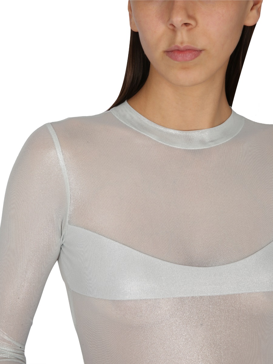 BODY TULLE NATBO001ARGENTO (Not After Ten / ボディスーツ ) | Not After Ten (ノットアフターテン)(3)