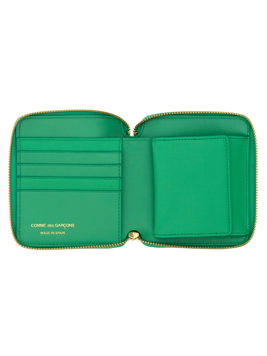 ZIP AROUND WALLET SA2100GREEN (Comme Des Garçons Wallet / 財布・カードケース ) | Comme Des Garçons Wallet (コムデギャルソン ウォレット)(3)