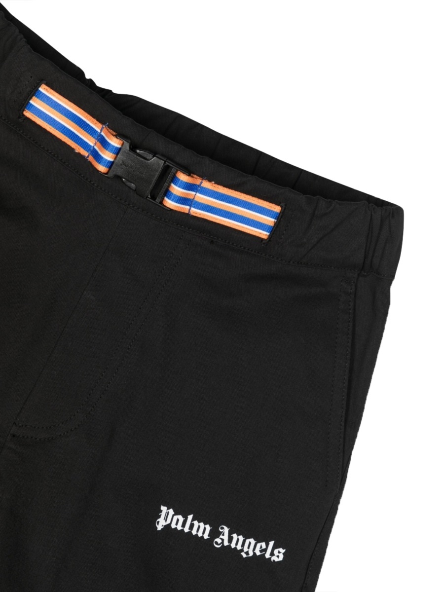 logo belt insert pants PBCA013KS23FAB0011001 (Palm Angels / パンツ ) | Palm Angels (パームエンジェルス)(2)