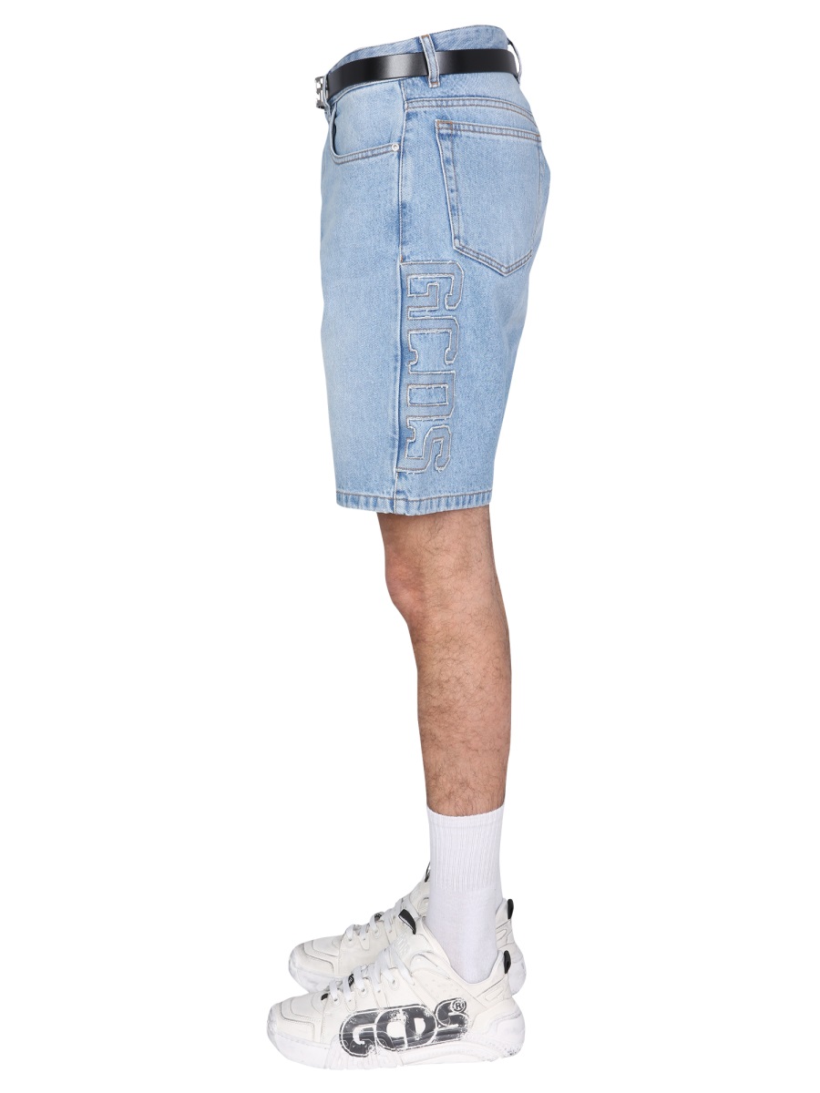 BERMUDA WITH LOGO CC94M03140455 (GCDS / ショートパンツ ) | GCDS (ジーシーディーエス)(2)