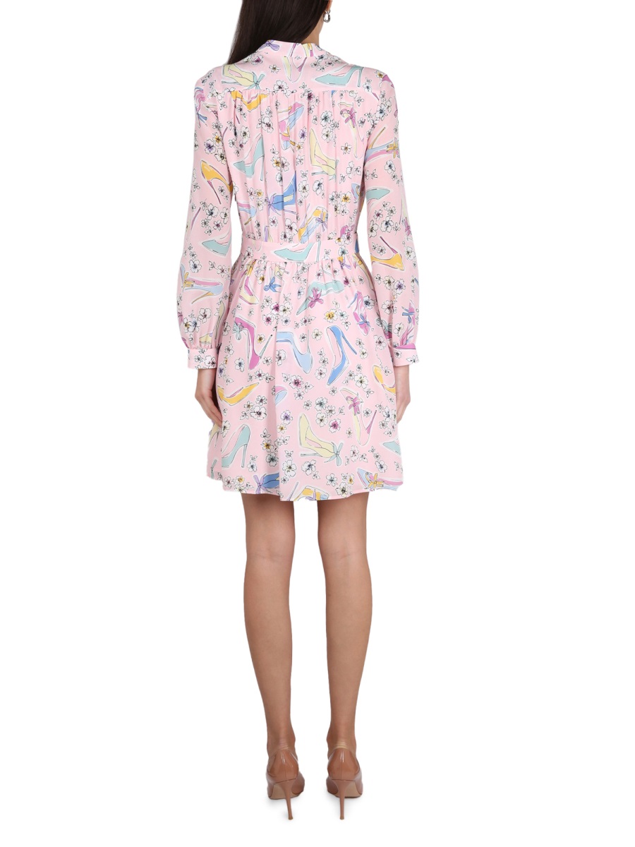 "HEELS AND FLOWERS" DRESS 045411401223 (BOUTIQUE MOSCHINO / ワンピース・ドレス・オールインワン ) | BOUTIQUE MOSCHINO (ブティック モスキーノ)(3)