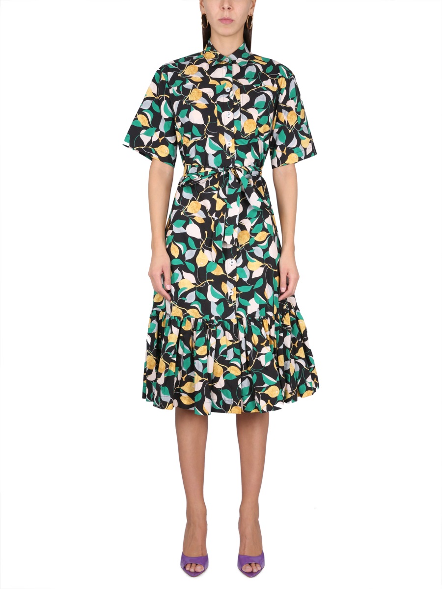 SHIRT DRESS WITH BELT DRE0441COT001ORH0001 (La DoubleJ / ワンピース・ドレス・オールインワン ) | La DoubleJ (ラダブルジェイ)