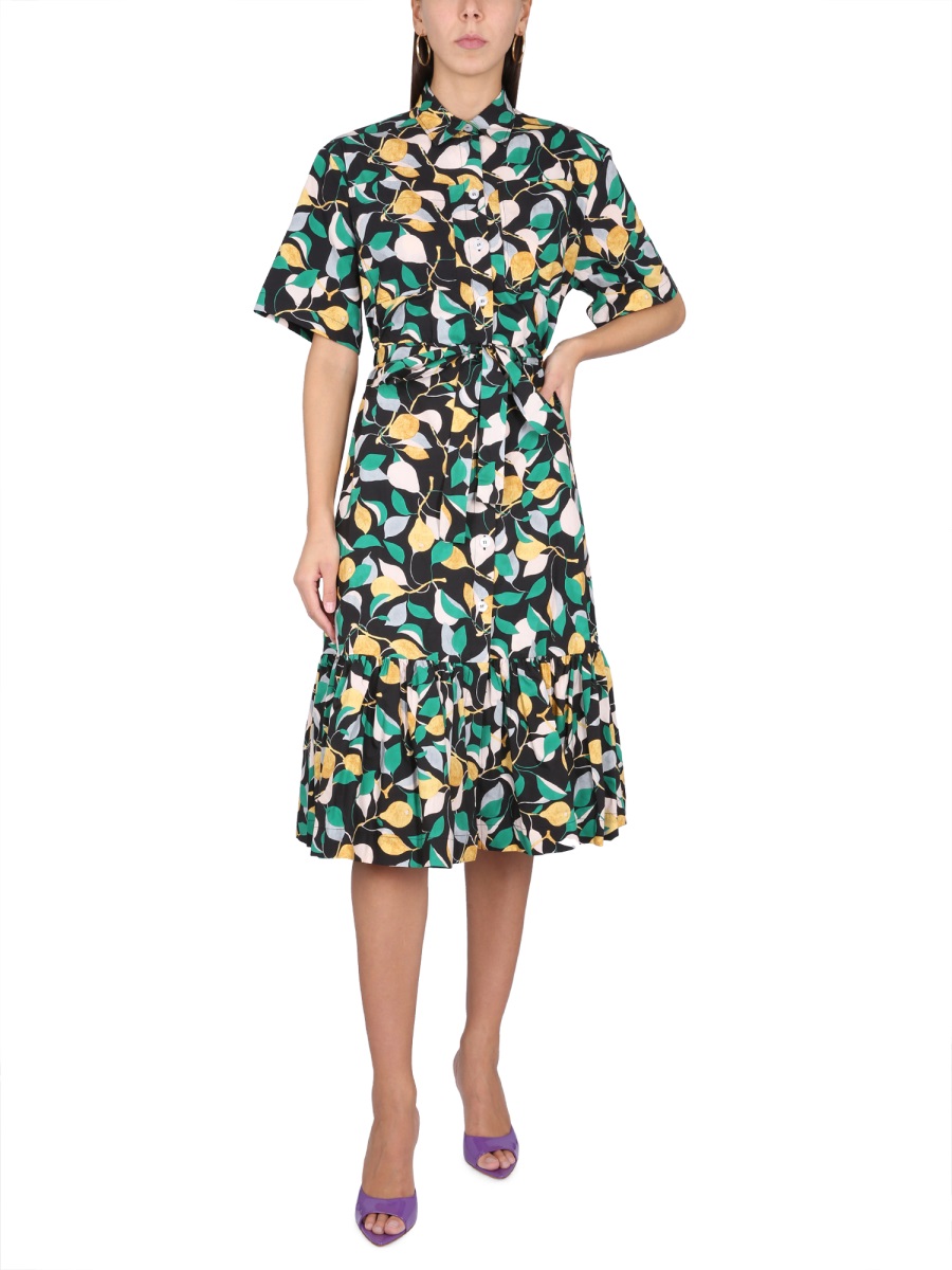 SHIRT DRESS WITH BELT DRE0441COT001ORH0001 (La DoubleJ / ワンピース・ドレス・オールインワン ) | La DoubleJ (ラダブルジェイ)(1)