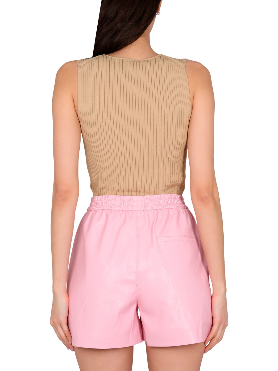 RIBBED TOPS NW23RSTP00673SAND (Nanushka / Tシャツ・カットソー ) | Nanushka (ナヌーシュカ)(2)