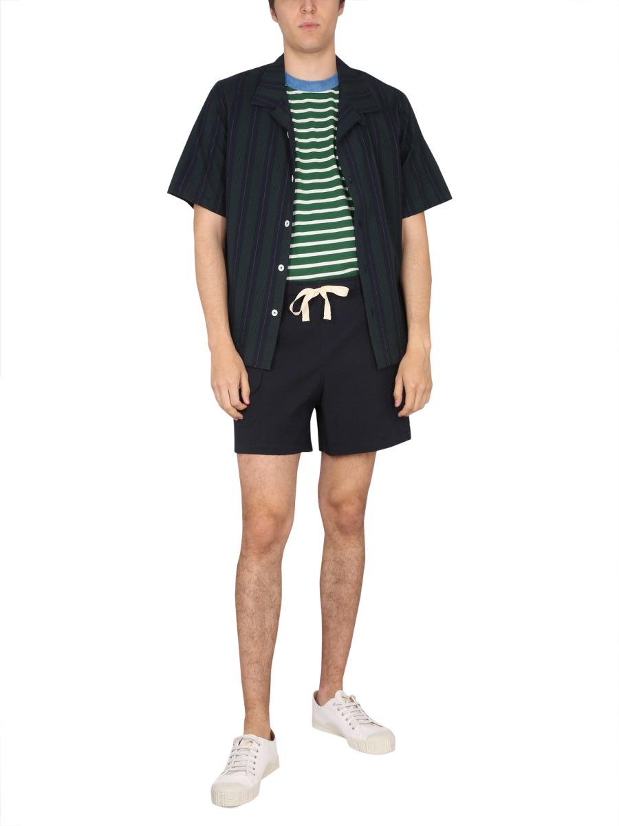 COTTON SHIRT COCKTAILDAMORENAVYSTRIPES (HOWLIN' / シャツ・ブラウス ) | HOWLIN' (ハウリン)(1)