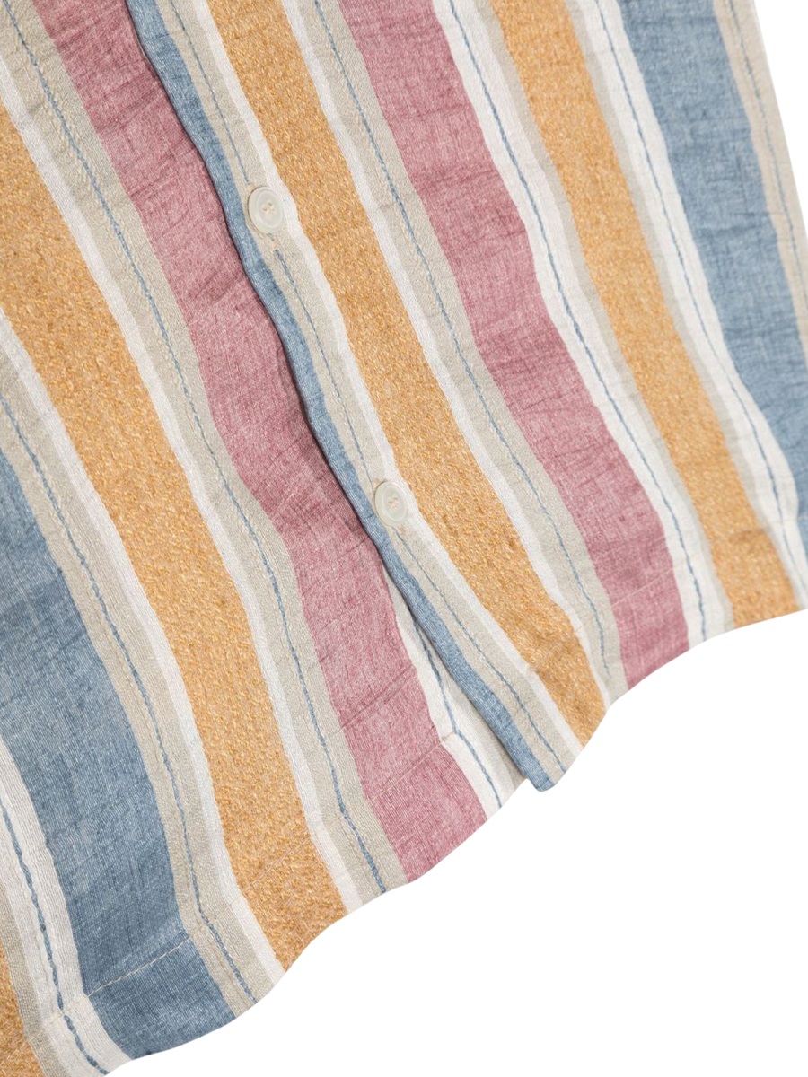 striped short sleeve blouse P23CC090L1014K236 (il gufo / シャツ・ブラウス ) | il gufo (イルグッフォ)(2)