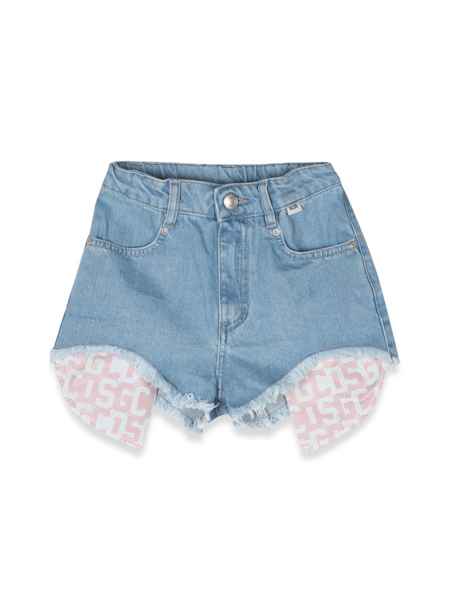 denim shorts inserts DAQ000KL0E1440613 (GCDS / ショートパンツ ) | GCDS (ジーシーディーエス)