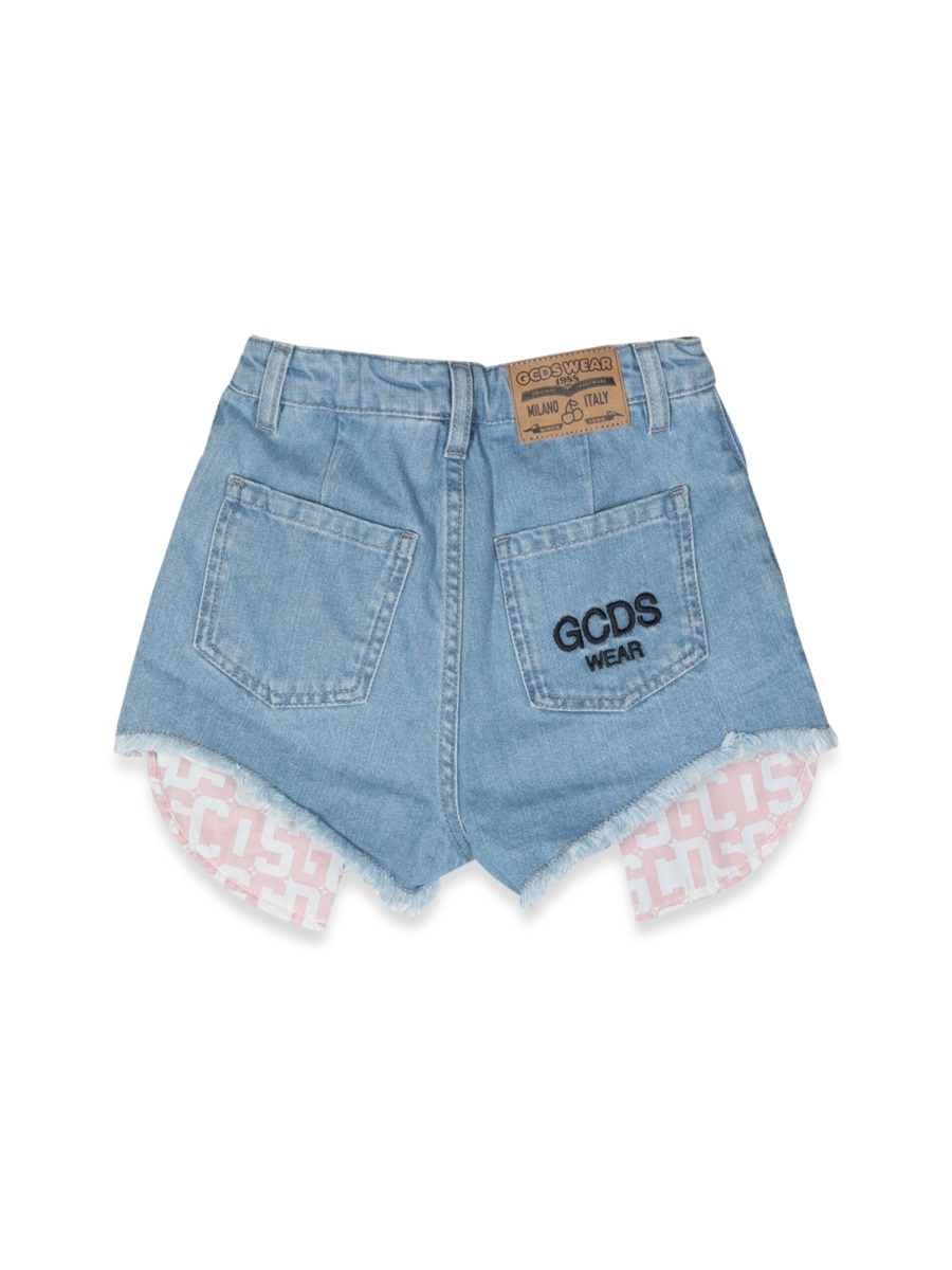 denim shorts inserts DAQ000KL0E1440613 (GCDS / ショートパンツ ) | GCDS (ジーシーディーエス)(1)