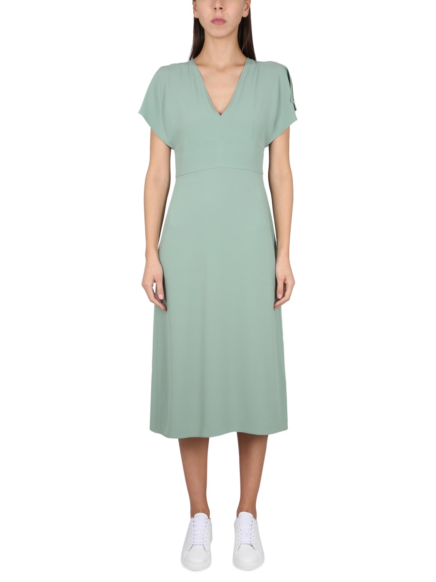 V-NECK DRESS 5048866010246618351 (HUGO BOSS / ワンピース・ドレス・オールインワン ) | HUGO BOSS (ヒューゴボス)