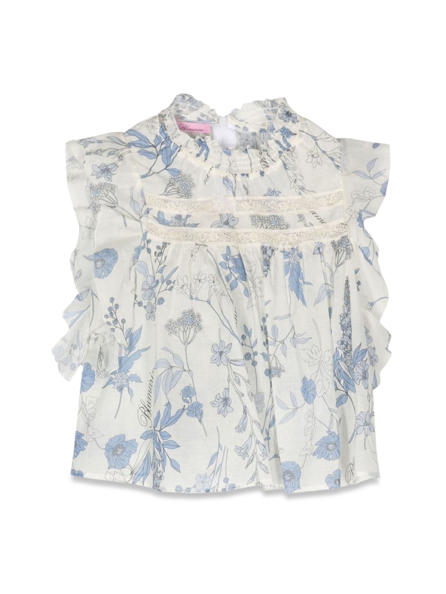 top flowers IA3076KT2523Q9210 (Blumarine / シャツ・ブラウス ) | Blumarine (ブルマリン)