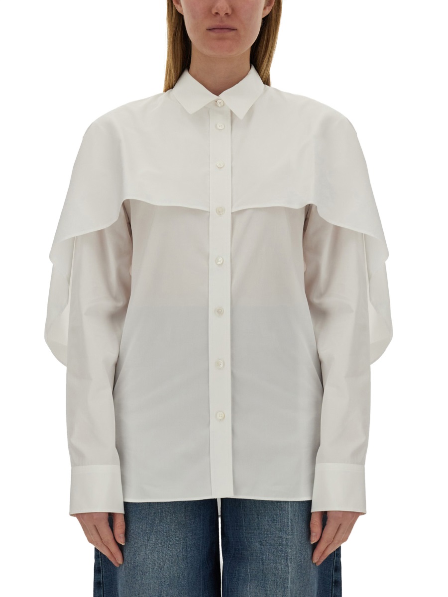 SHIRT WITH CAPE 620122SMA909000 (Stella McCartney / シャツ・ブラウス ) | Stella McCartney (ステラ マッカートニー)