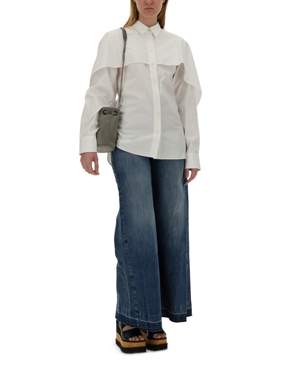 SHIRT WITH CAPE 620122SMA909000 (Stella McCartney / シャツ・ブラウス ) | Stella McCartney (ステラ マッカートニー)(1)
