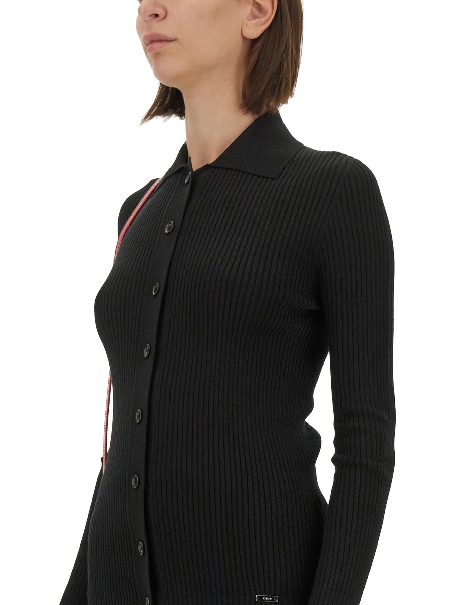 RIBBED SWEATER. D5872401012 (Kiton / ニット・セーター・カーディガン ) | Kiton (キートン)(3)