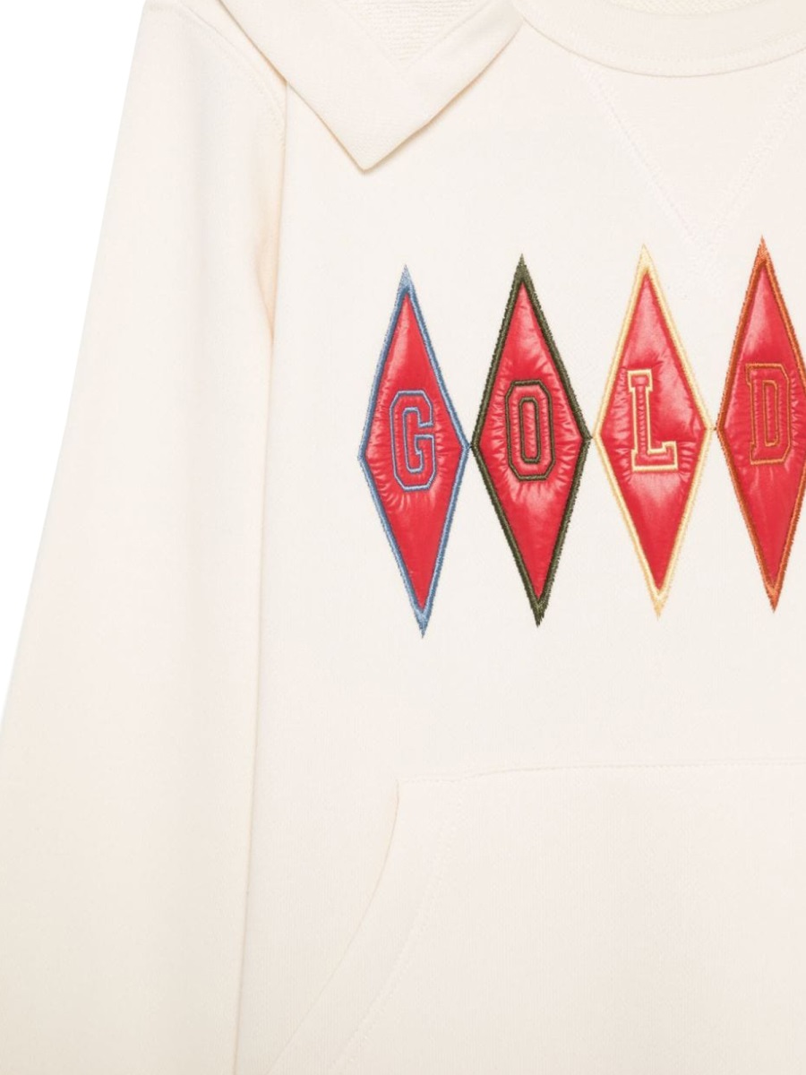 journey boy's regular hoodie cotton sweatshirt patch emboidered GKP02059KP00174411788 (Golden Goose / スウェット・フーディー ) | Golden Goose (ゴールデングース)(2)