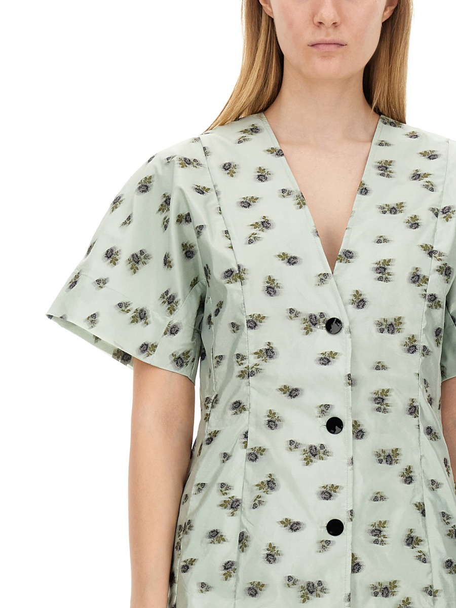 MINI DRESS F9418073 (GANNI / ワンピース・ドレス・オールインワン ) | GANNI (ガニー)(3)