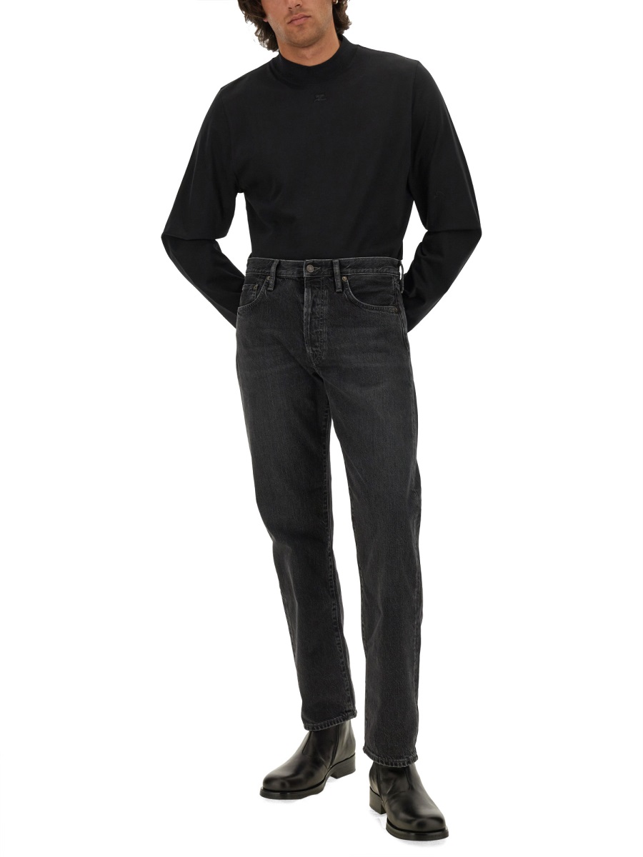 T-SHIRT WITH LOGO 324JTS152JS01079999 (Courrèges / Tシャツ・カットソー ) | Courrèges (クレージュ)(1)