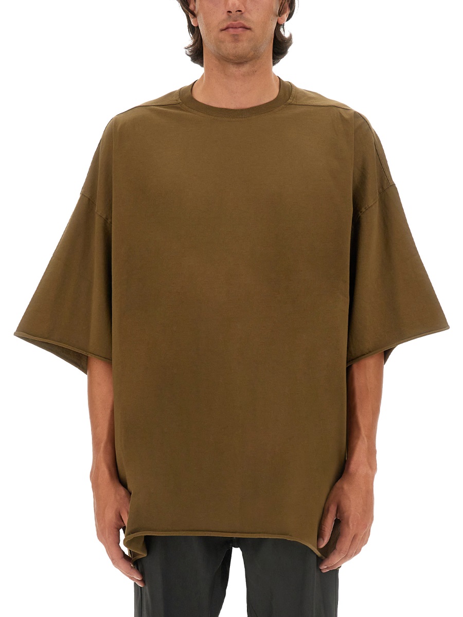 COTTON JERSEY T-SHIRT RU02D6283JA35 (Rick Owens / Tシャツ・カットソー ) | Rick Owens (リック オウエンス)