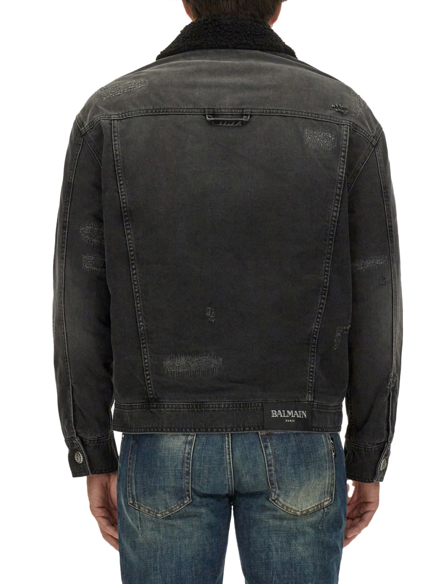 DESTROYED JACKET DH1TC315DE680PC (Balmain / カジュアルジャケット ) | Balmain (バルマン)(2)