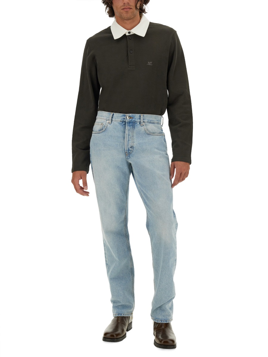 COTTON POLO 324JPO033JS01411093 (Courrèges / ポロシャツ ) | Courrèges (クレージュ)(1)