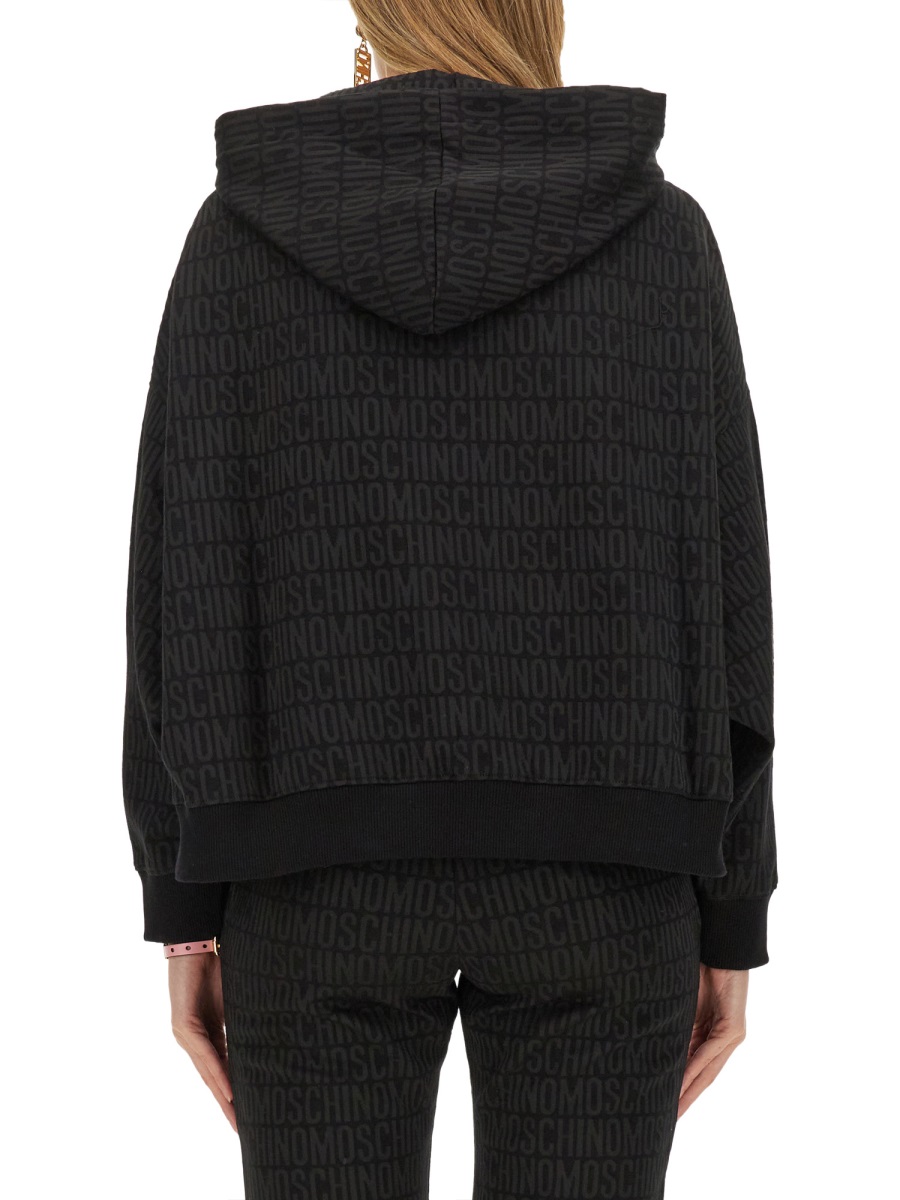 SWEATSHIRT WITH ALL OVER LOGO 170677291555 (MOSCHINO / スウェット・フーディー ) | MOSCHINO (モスキーノ)(2)