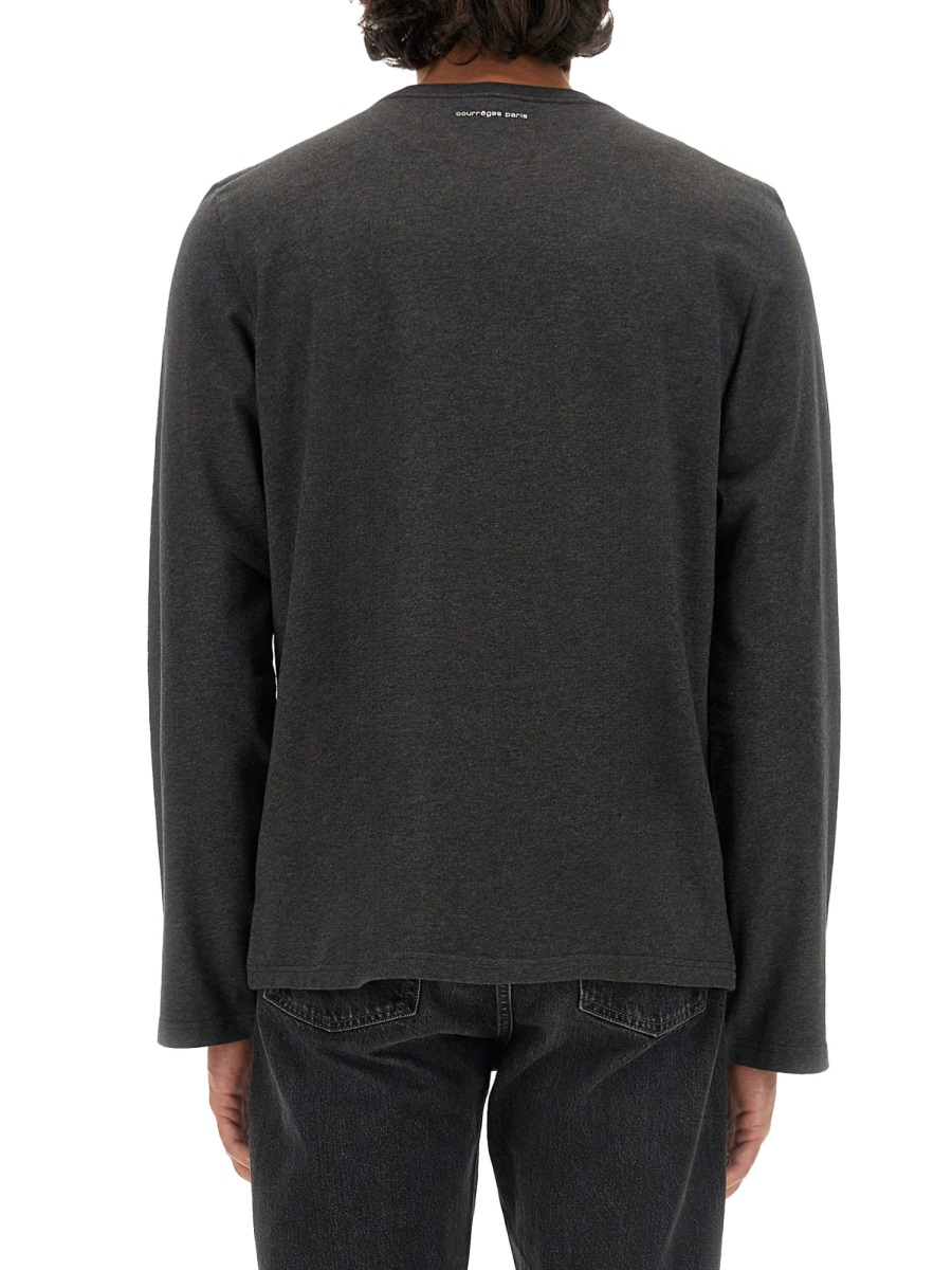 T-SHIRT WITH LOGO 324JTS092JS0159B127 (Courrèges / Tシャツ・カットソー ) | Courrèges (クレージュ)(2)