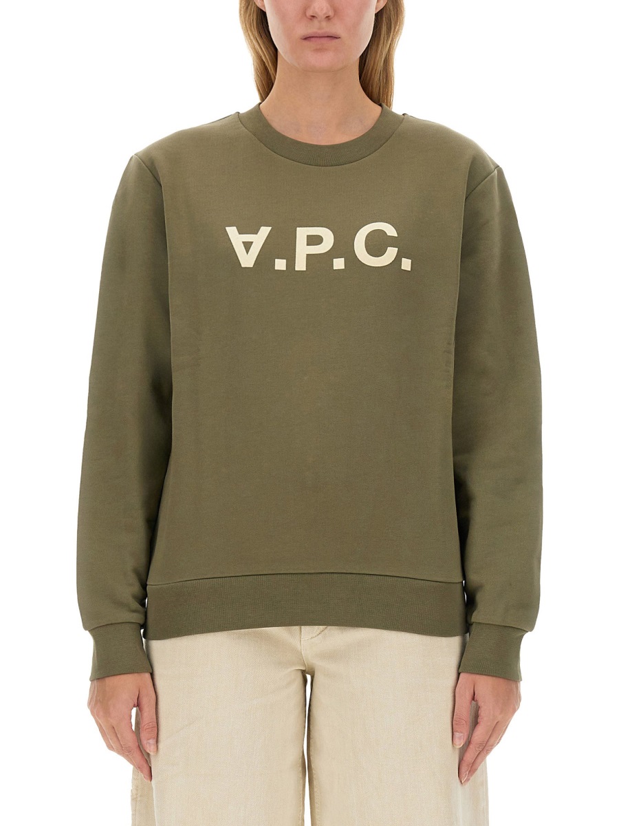 SWEATSHIRT WITH LOGO COHBNM27907TJG (A.P.C. / スウェット・フーディー ) | A.P.C. (アーペーセー)