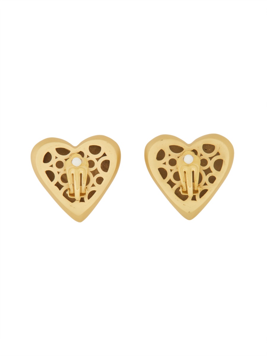 HEART EARRINGS WITH DG LOGO WEQ8S2W1111ZOO00 (Dolce & Gabbana / ピアス・イヤリング ) | Dolce & Gabbana (ドルチェガッバーナ)(2)