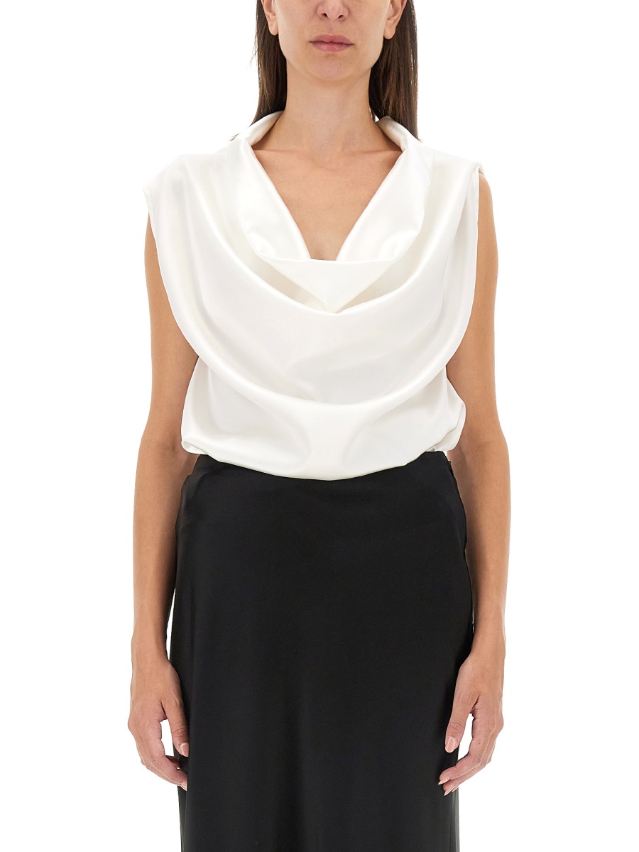 SHIRT WITH DROPPED COLLAR D58402K04S7504 (Kiton / シャツ・ブラウス ) | Kiton (キートン)