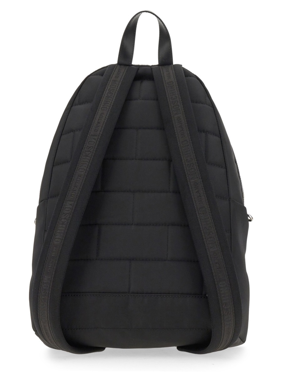 LARGE BACKPACK WITH LOGO 760682012555 (MOSCHINO / バックパック ) | MOSCHINO (モスキーノ)(2)