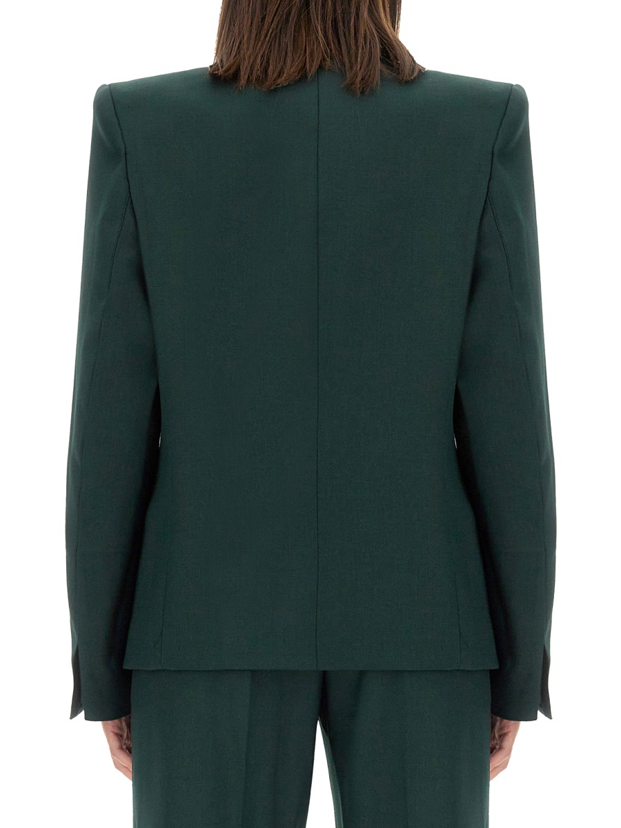 JACKET WITH POINTED SHOULDERS 1424WJK005796BSEAWEED (VICTORIA BECKHAM / ブレザー・ジャケット ) | VICTORIA BECKHAM (ヴィクトリア ベッカム)(2)