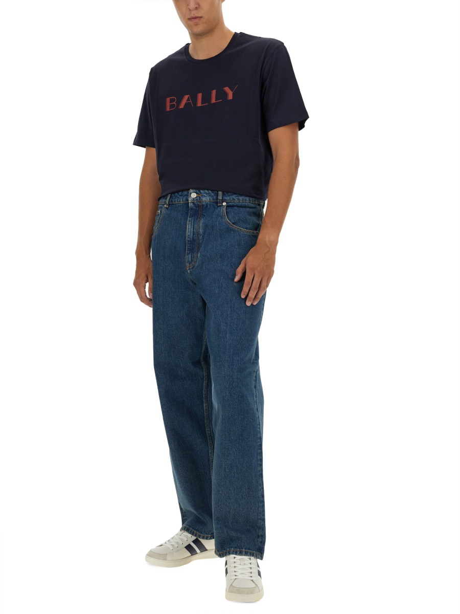 T-SHIRT WITH LOGO MJE079CO018U546 (BALLY / Tシャツ・カットソー ) | BALLY (バリー)(1)