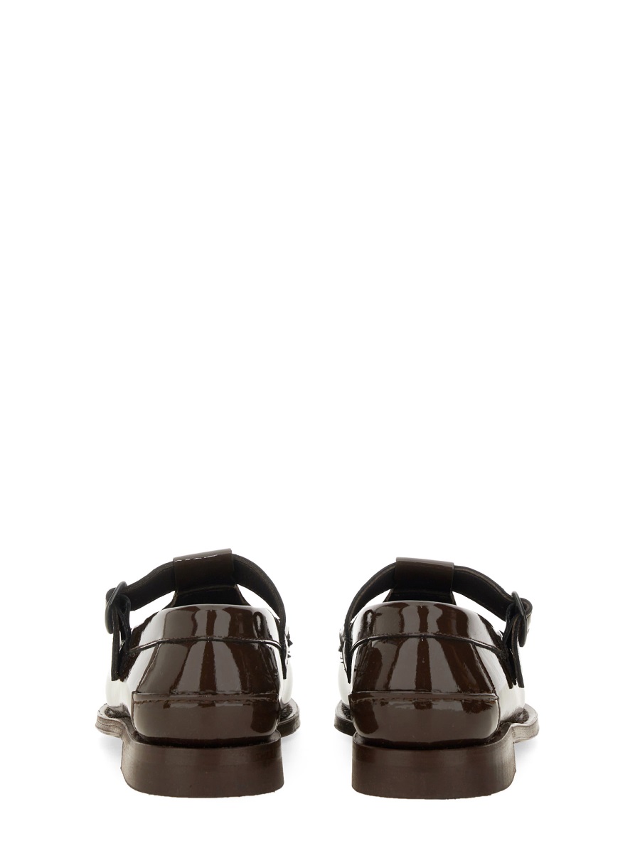 MOCCASIN T-BAR "ALBER" ALGLWFA240023DARKBROWN (HEREU / ローファー ) | HEREU (へリュー)(2)