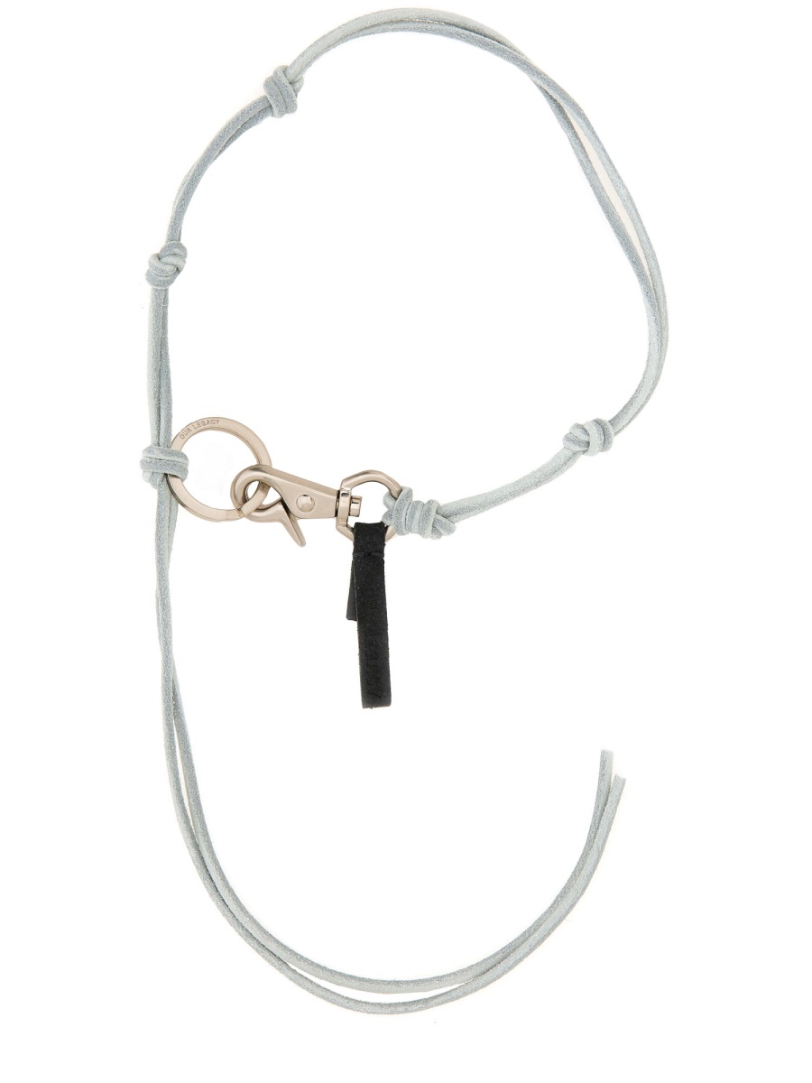 LEATHER KEYCHAIN A4248LPBPALEBLUELEATHER (OUR LEGACY / キーリング・キーケース ) | OUR LEGACY (アワーレガシー)