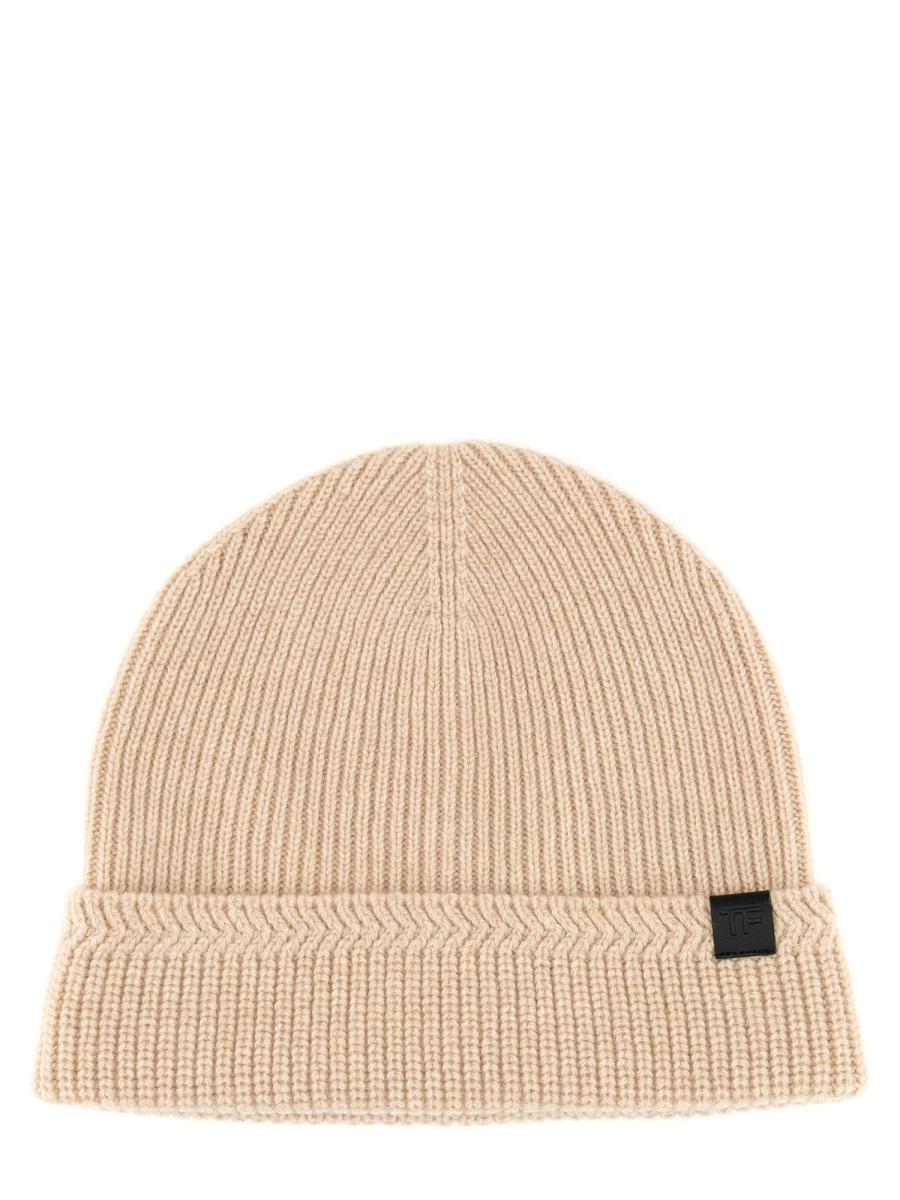 CASHMERE BEANIE HAT KHR003YMW041S24JB202 (TOM FORD / 帽子 ) | TOM FORD (トムフォード)