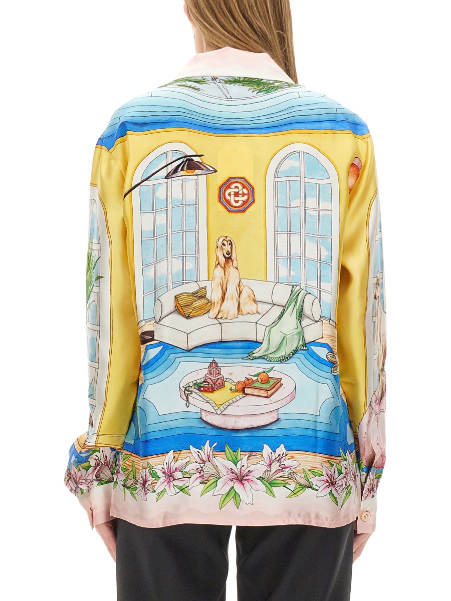 PRINTED SHIRT UWPF24SH00602APARTEMENTDANSLESAIRS (Casablanca / シャツ・ブラウス ) | Casablanca (カサブランカ)(2)