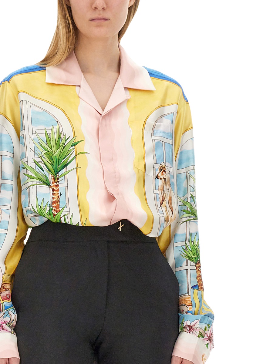 PRINTED SHIRT UWPF24SH00602APARTEMENTDANSLESAIRS (Casablanca / シャツ・ブラウス ) | Casablanca (カサブランカ)(3)