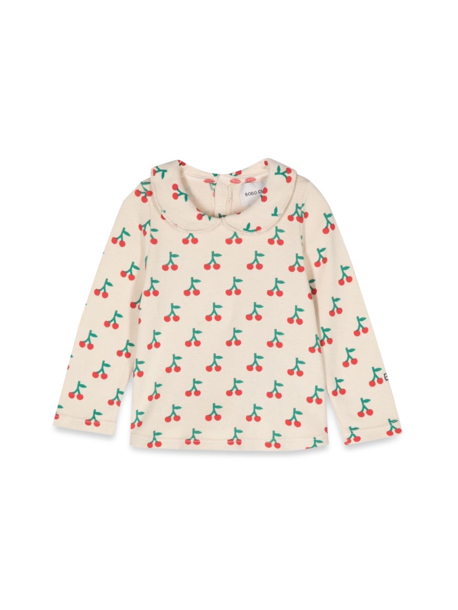 baby cherry all over collar t-shirt B224AB022B101 (BOBO CHOSES / Tシャツ・カットソー ) | BOBO CHOSES (ボボショーズ)