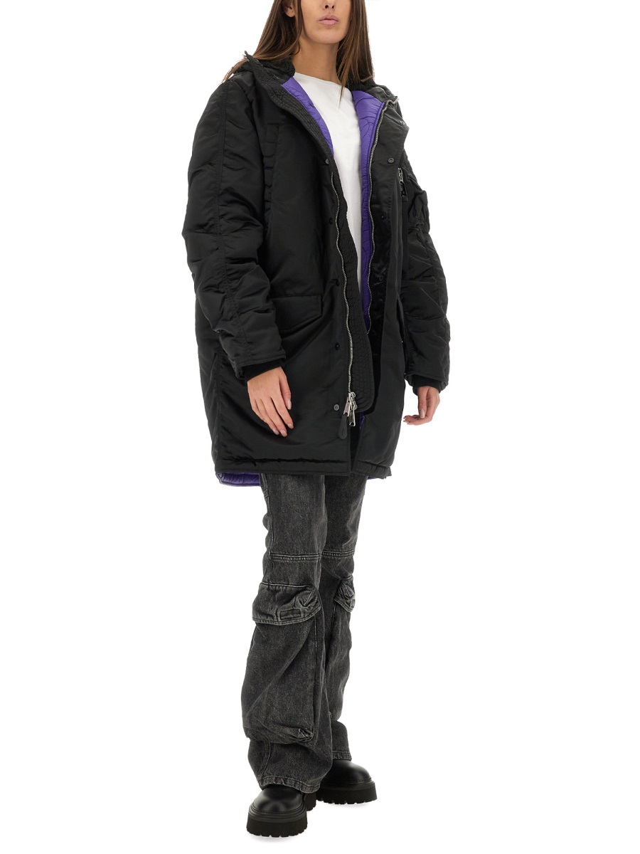 LONG BOMBER JACKET "N-3B" 148132UV03 (ALPHA INDUSTRIES / コート ) | ALPHA INDUSTRIES (アルファ インダストリーズ)(6)