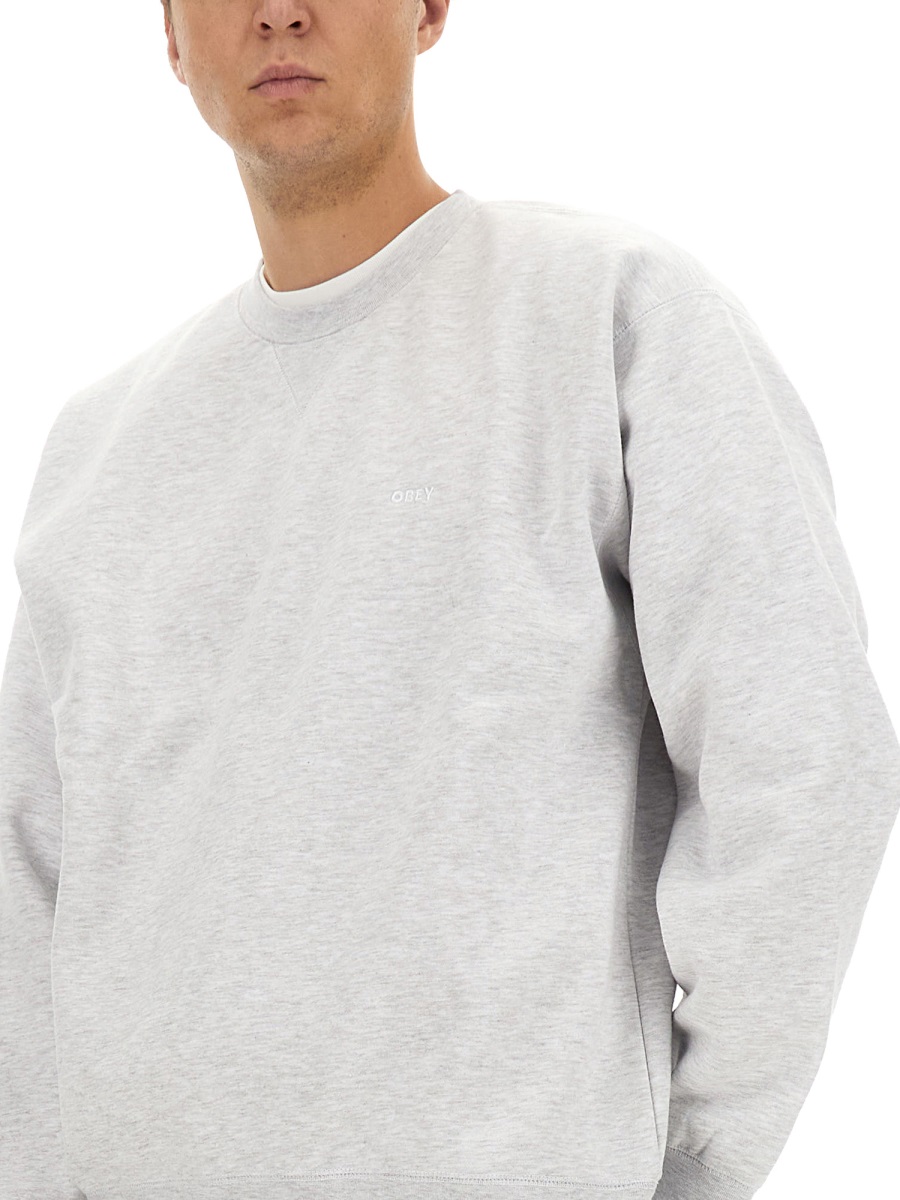 SWEATSHIRT WITH LOGO 112480152GREY (OBEY / スウェット・フーディー ) | OBEY (オベイ)(3)