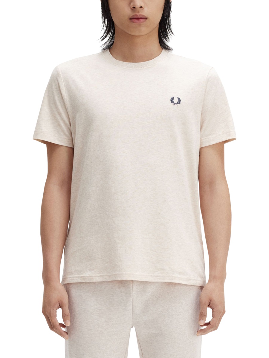 T-SHIRT WITH LOGO FPM160051W50 (FRED PERRY / Tシャツ・カットソー ) | FRED PERRY (フレッドペリー)
