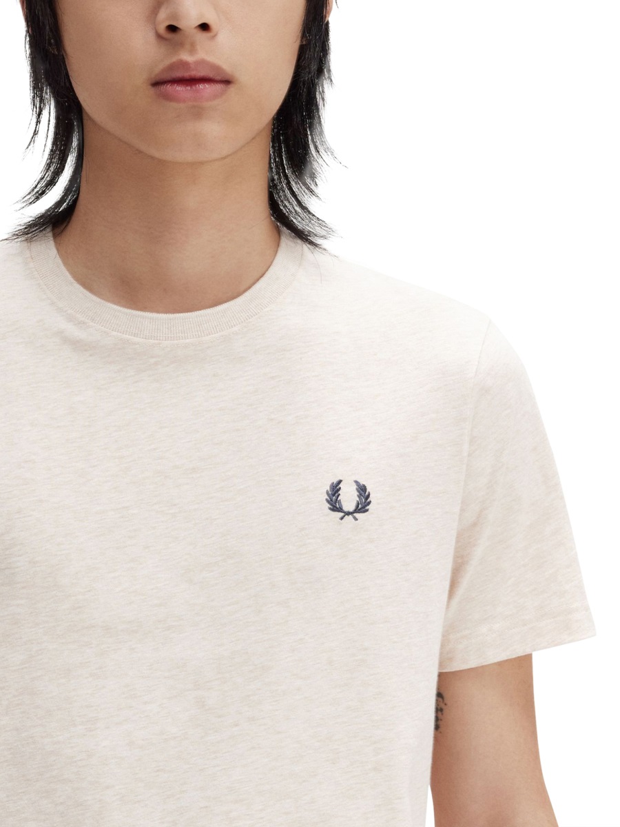 T-SHIRT WITH LOGO FPM160051W50 (FRED PERRY / Tシャツ・カットソー ) | FRED PERRY (フレッドペリー)(1)
